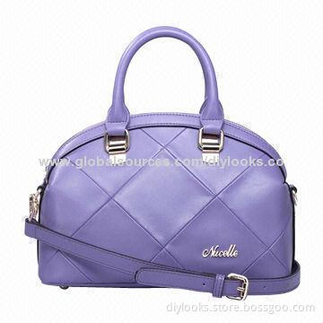 Fashion Spring Series Split Joint Rhombic Style Dual-use Bag